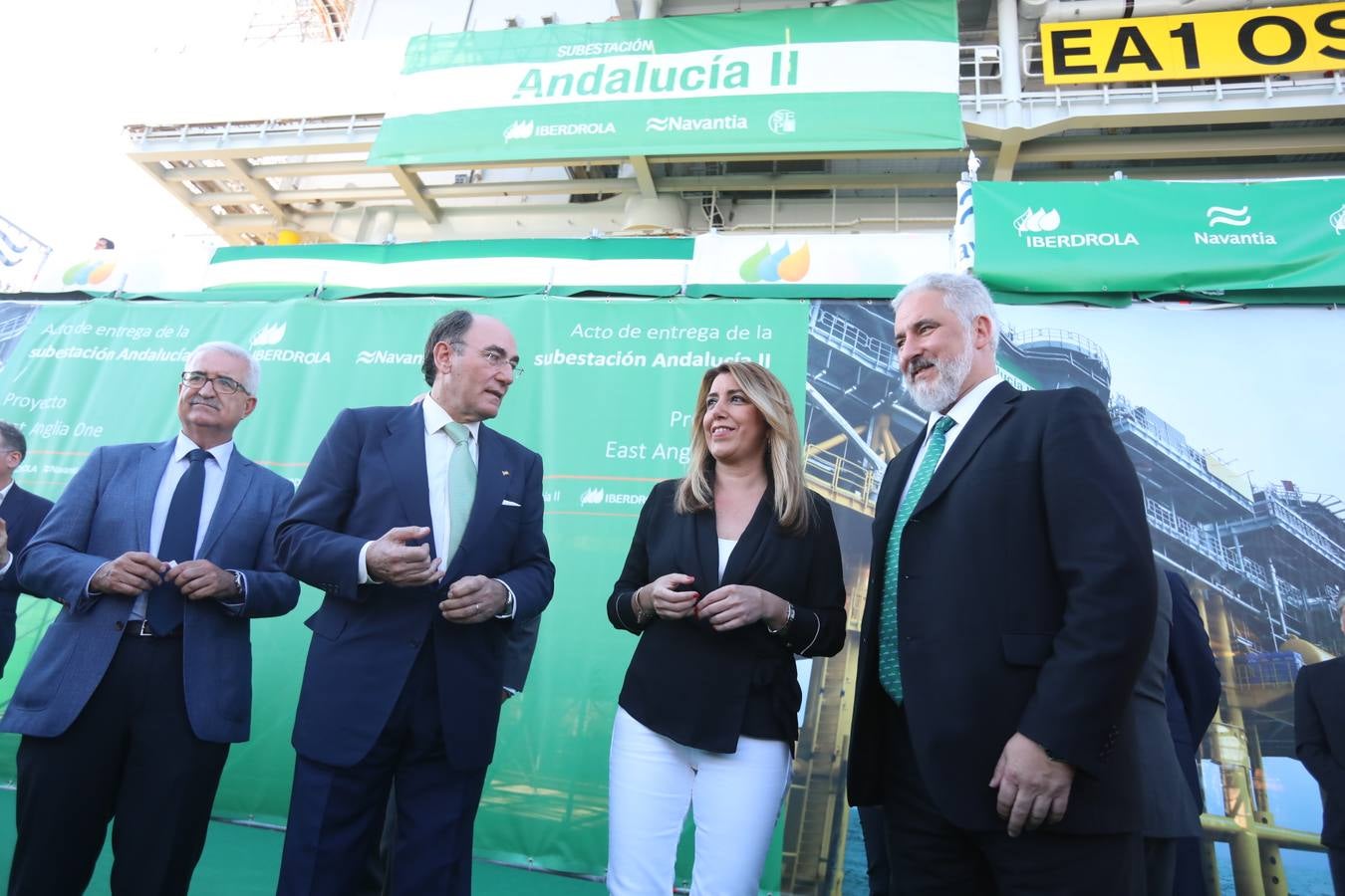 Navantia entrega a Iberdrola la segunda plataforma eólica con vistas a otro encargo